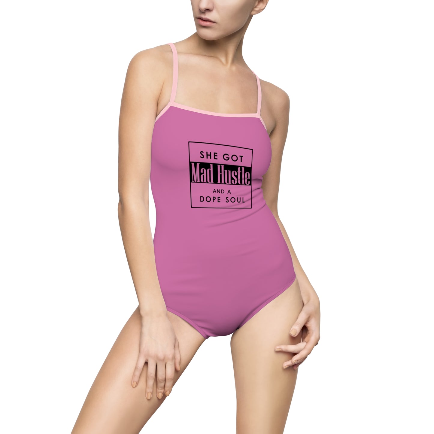 Women's She Got Hustle One-piece Swimsuit