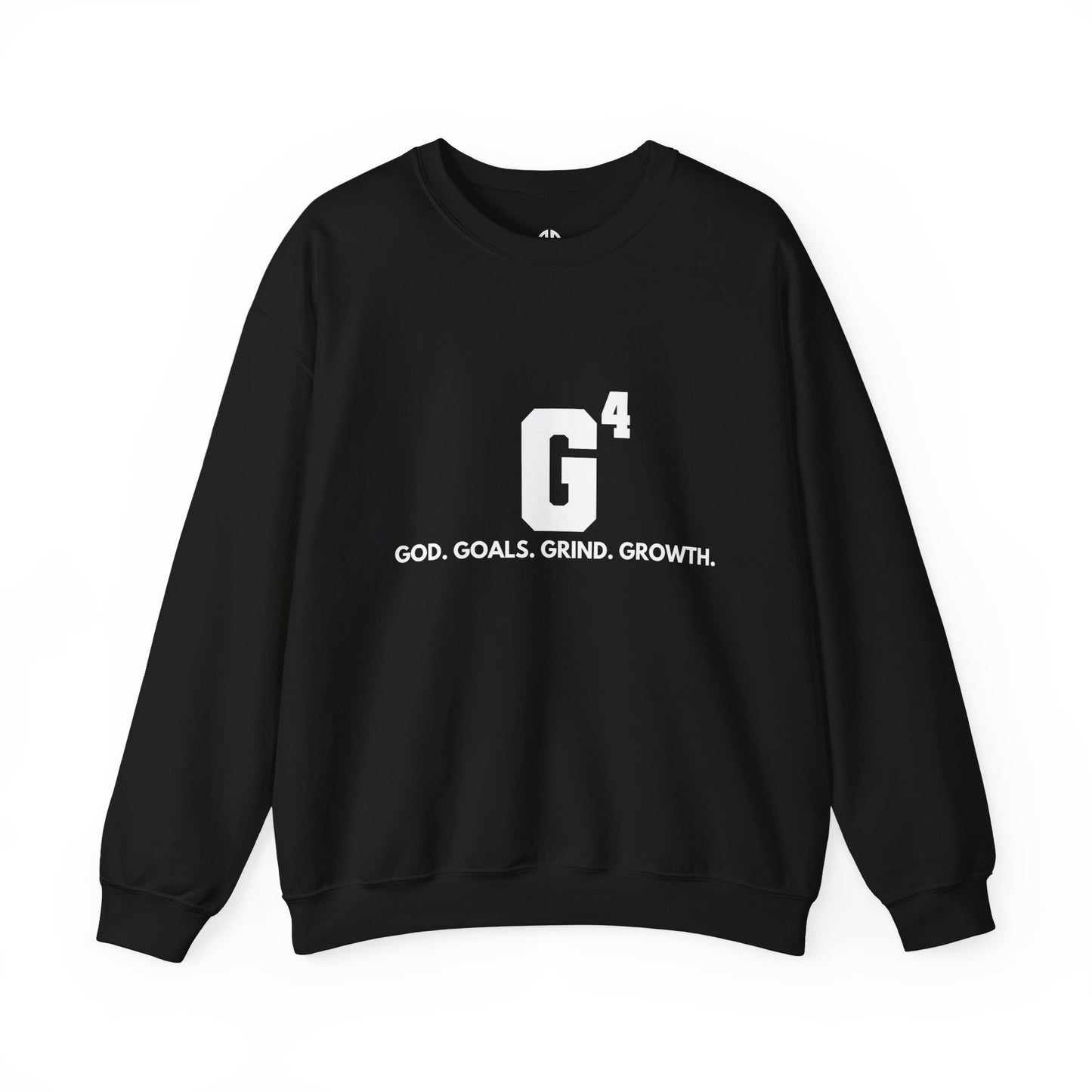 Women's Crewneck Sweatshirt - G⁴: God. Goals. Grind. Growth.