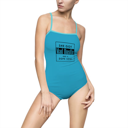 Women's She Got Hustle One-piece Swimsuit