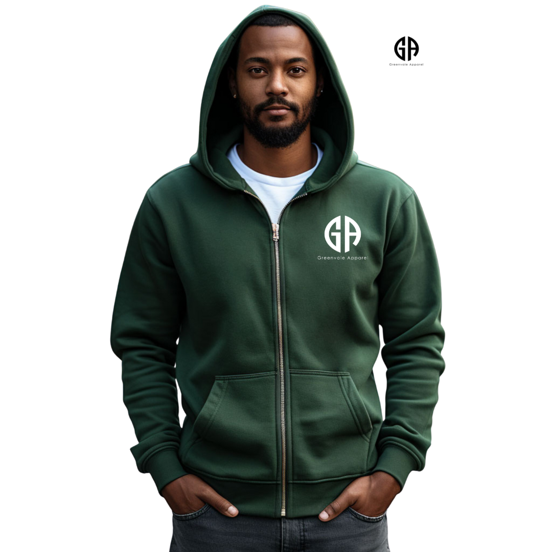 GA Zip Up Hoodie