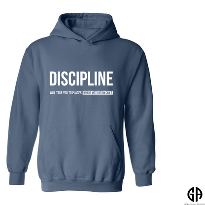 Men's Discipline Will Take You Places Hoodie