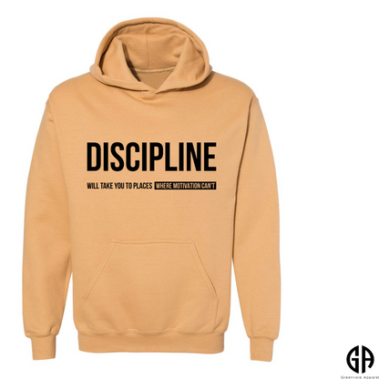 Men's Discipline Will Take You Places Hoodie