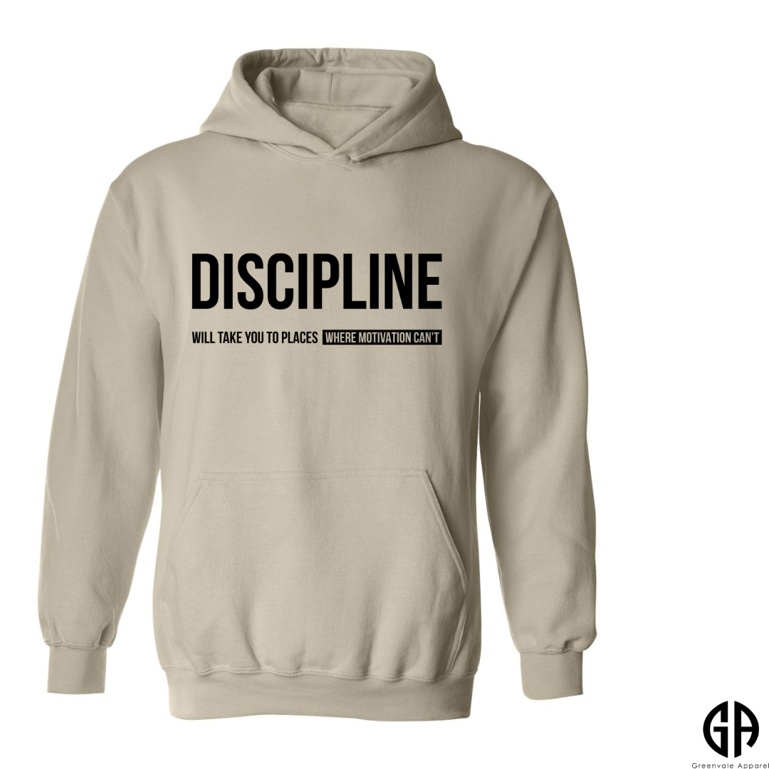 Men's Discipline Will Take You Places Hoodie