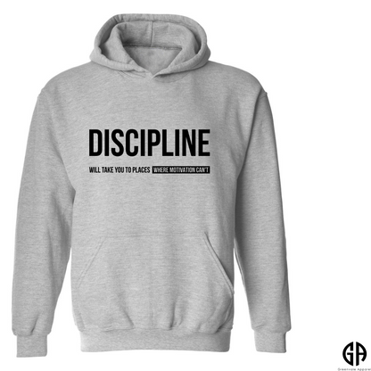 Men's Discipline Will Take You Places Hoodie