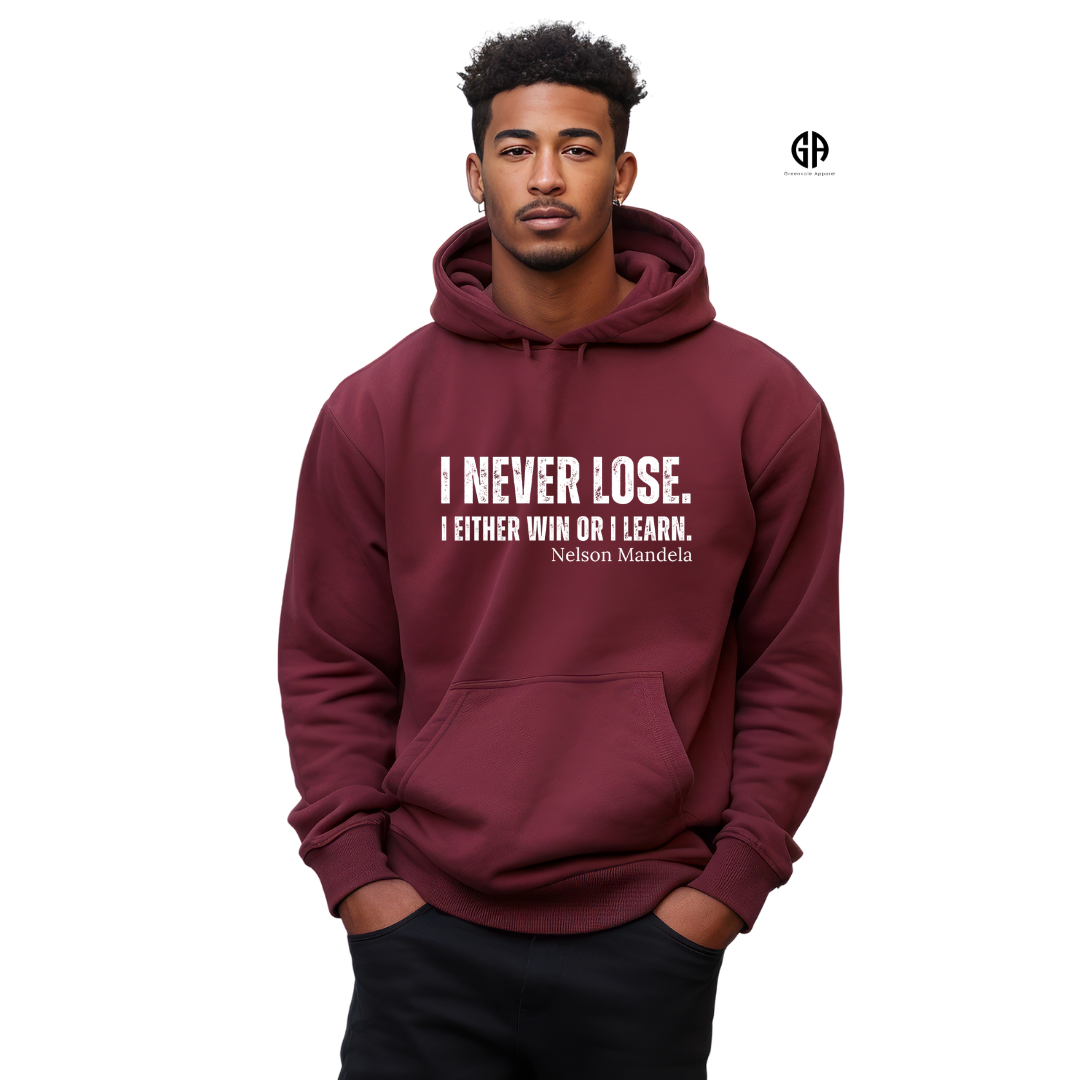 Men's I Never Lose Hoodie