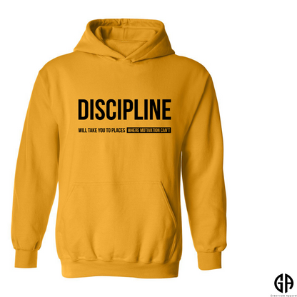 Men's Discipline Will Take You Places Hoodie