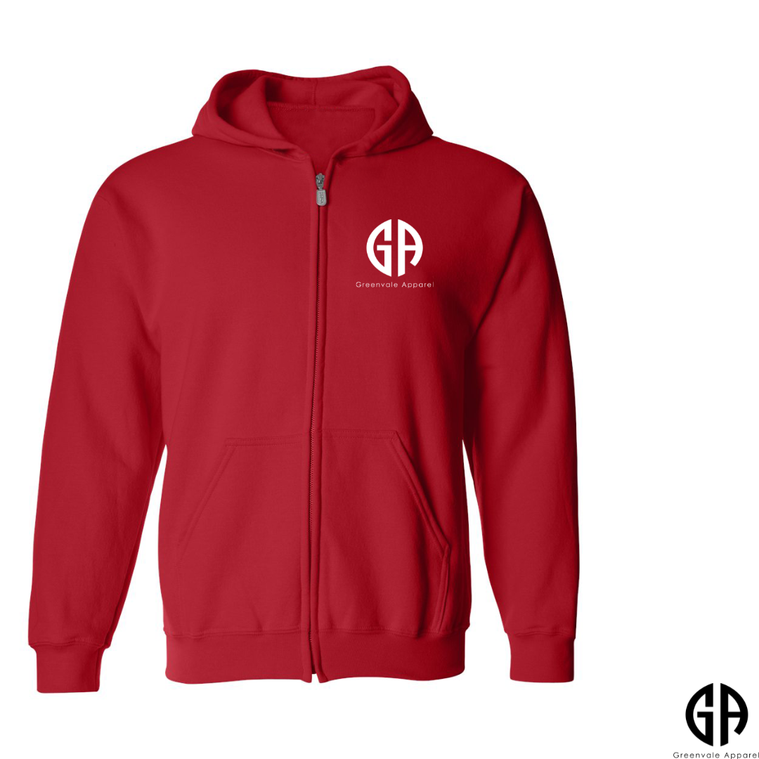 GA Zip Up Hoodie