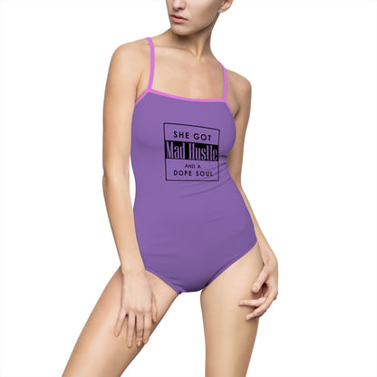 Women's She Got Hustle One-piece Swimsuit