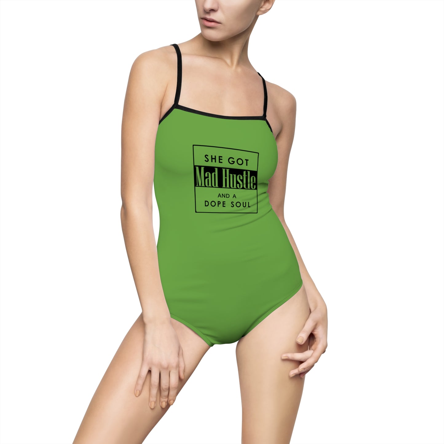 Women's She Got Hustle One-piece Swimsuit