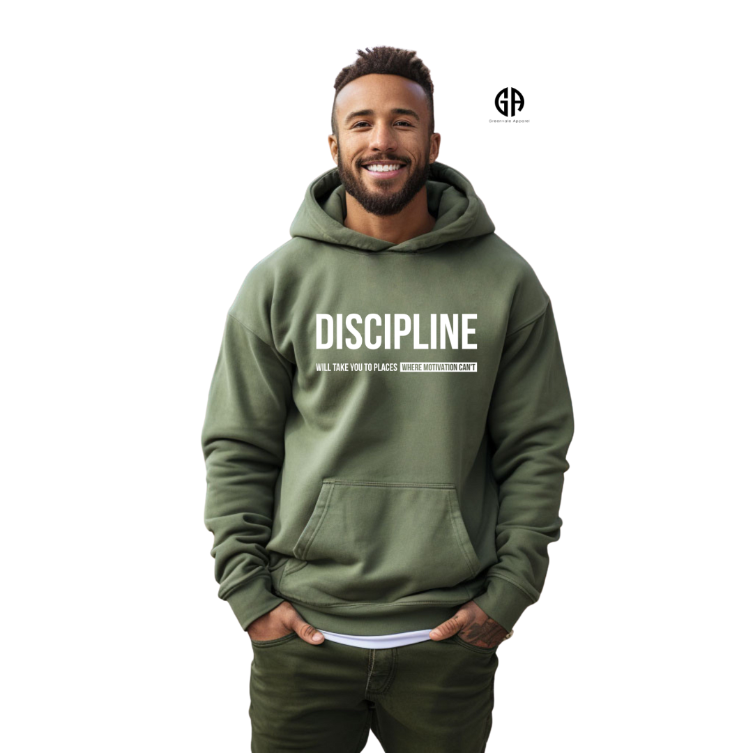 Men's Discipline Will Take You Places Hoodie