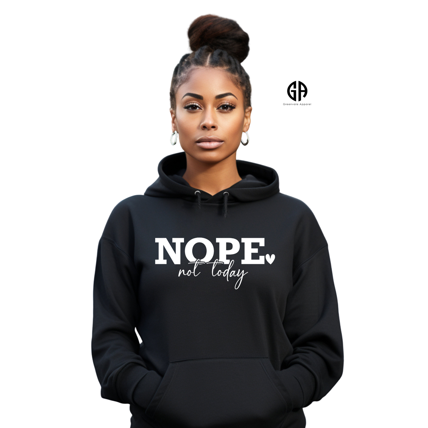 Women's Nope Not Today Hoodie